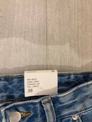 Vaqueros Zara Hombre Azules