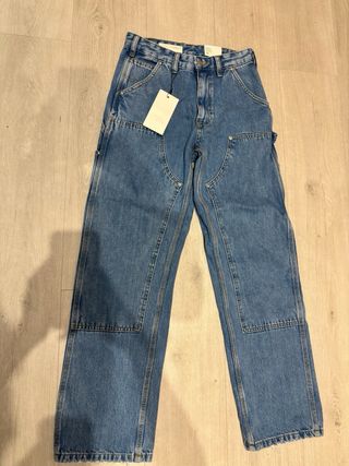 Vaqueros Zara Hombre Azules