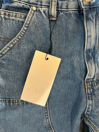 Vaqueros Zara Hombre Azules