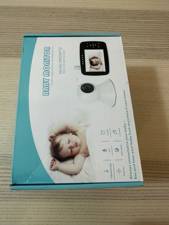 Vigilabebés con cámara y monitor