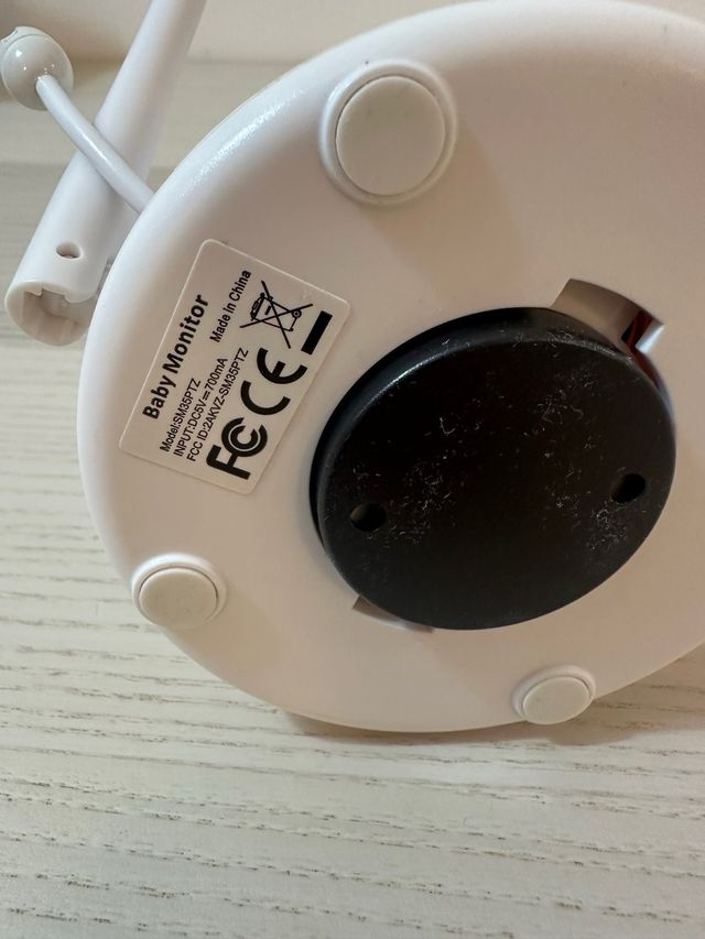 Vigilabebés con cámara y monitor