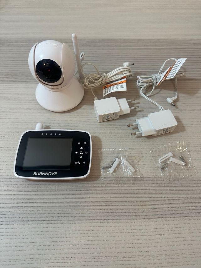 Vigilabebés con cámara y monitor