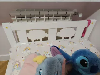 Cama infantil IKEA Kritter blanca