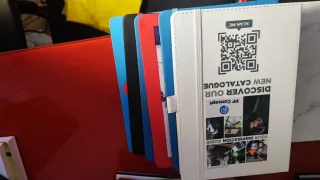 Cuaderno de notas negro con diseño 6€ cada uno