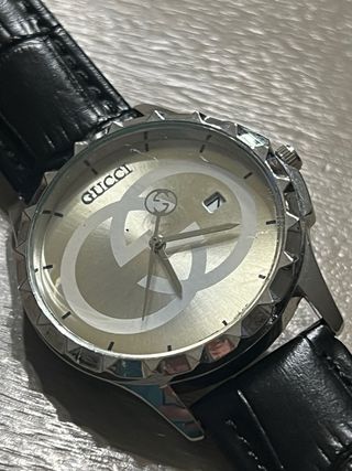 Orologio Gucci Argento e Nero