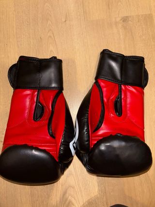 Guantes Boxeo Muay Thai Kickboxing Negros