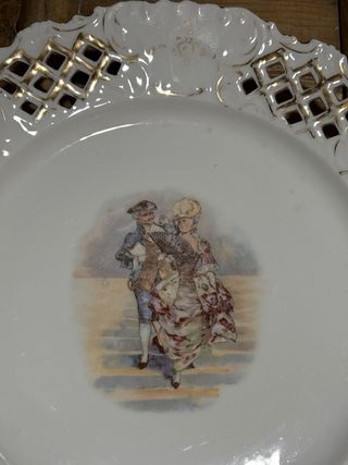 Plato decorativo finales S.XIX