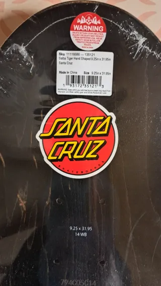 Santa Cruz Salba Tiger Screaming Hand