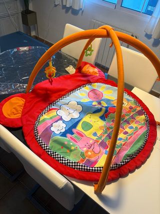 Gimnasio Bebé Alfombra Juego Arcos Juguetes