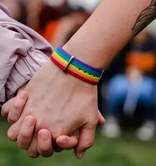 2 Pulseras Arcoíris Ajustables Unisex Gay Pride