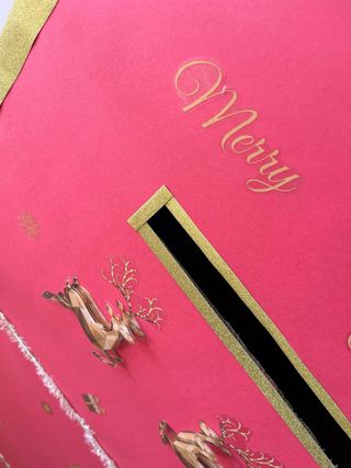 Buzón Navideño XL Decoración Con luces y nuevo