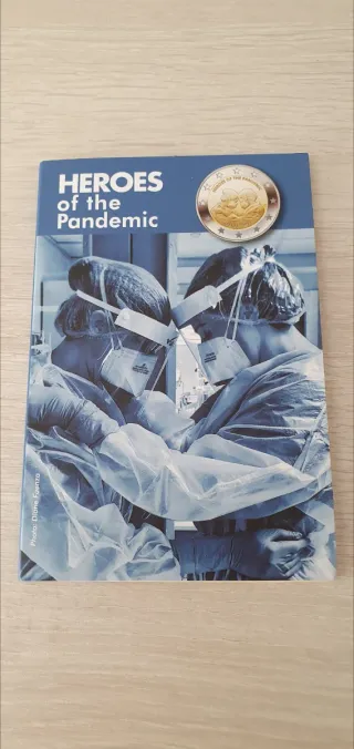 Moneda Malta 2021 Héroes de la Pandemia