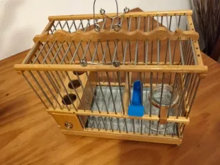 Jaula Madera para Pájaro.