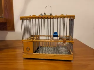 Jaula Madera para Pájaro.