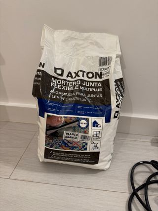 URGENTEMENTE Mortero Junta Flexible Axton Blanco