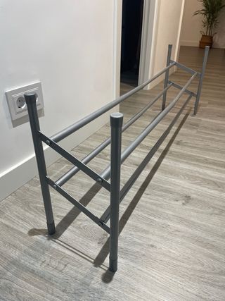 Zapatero extensible metal 2 pisos 60-115cm
