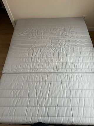 Divano letto IKEA LYCKSELE LÖVÅS 2 posti Grigio