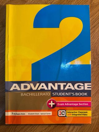 ADVANTAGE FOR BACHILLERATO 1. ST'S BOOK (2017)