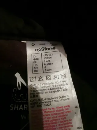 Pantalones de esquí niño + manoplas