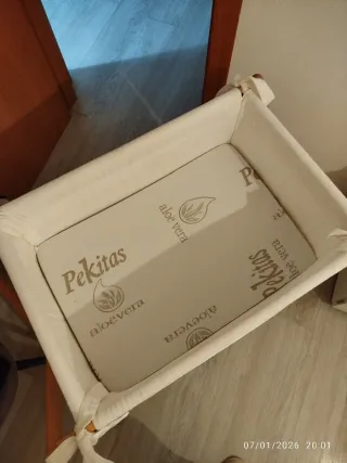 Minicuna en perfecto estado,usado solo 3 meses.