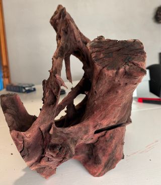 Madera natural para acuario