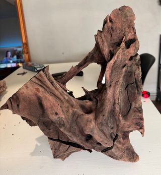 Madera natural para acuario