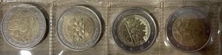 Cambio monedas conmemorativas 2€