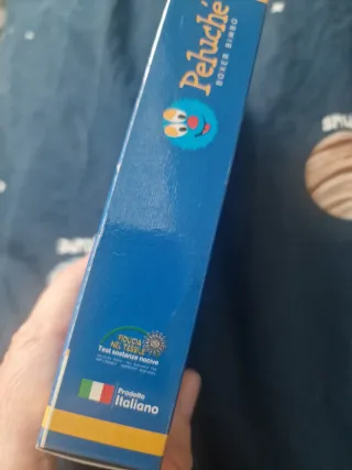 2 Boxer Bimbo Peluche Bianco