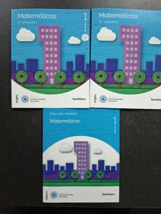 Matemáticas 1 Primaria TRIMESTRES 2 y 3
