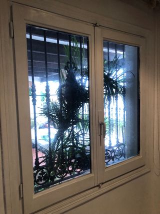 Ventana de madera con cristales. DOS MODELOS