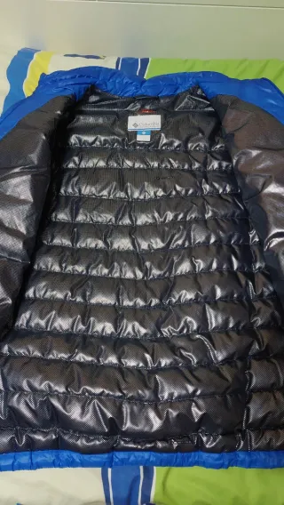 Cazadora Columbia Azul