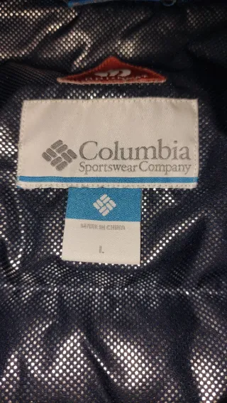 Cazadora Columbia Azul