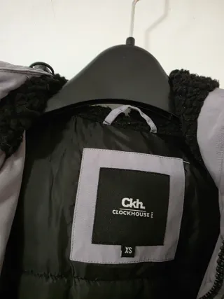 Chaqueta de nieve hombre gris