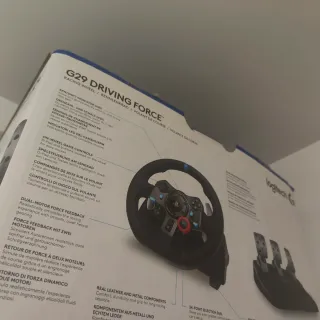 Volante Logitech G923 + Pedales + Palanca