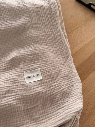 Saco-cuna Minicoton beige