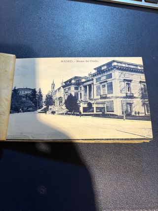 Colección Postales Madrid - museo prado, alcala et