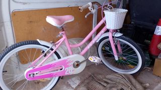 Bicicleta infantil rosa B-PRO 20