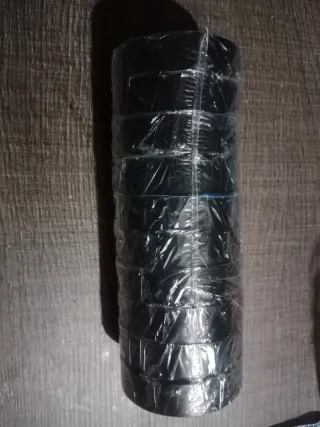 Cinta Aislante PVC Cofán Negra 19mm x 20m