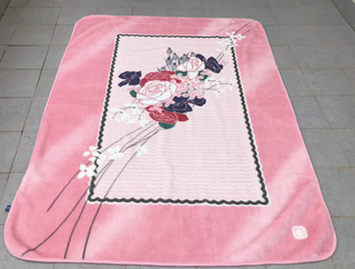 Manta de invierno rosa de manterol