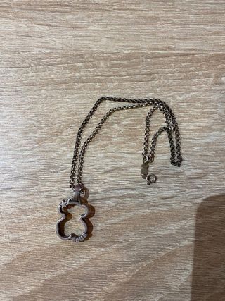 Collar Tous Oso Plata