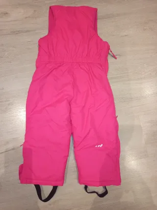 Buzo Nieve Niña Rosa Talla 2. Como nuevo.