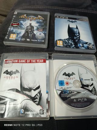 Colección Batman Arkham PS3