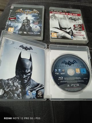 Colección Batman Arkham PS3