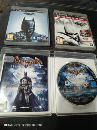Colección Batman Arkham PS3