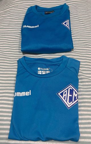 Camiseta y jersey AEM Hummel Talla 4 Azul