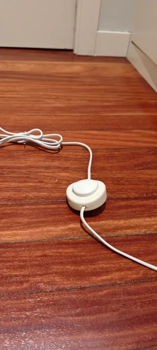 Lámpara Pie Ikea Blanca Papel