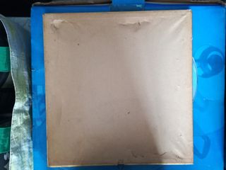 2 Pinturas de Tela con Marco Dorado