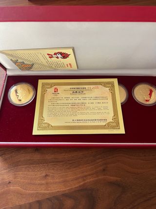 Set Medaglie Olimpiadi Pechino 2008