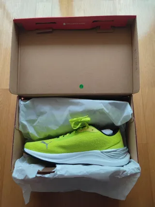 Zapatillas Puma Electrify Nitro 3 Verde/Amarillo