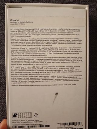 iPhone 14 Blanco